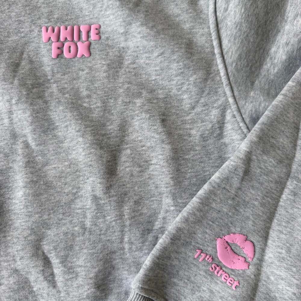 White Fox Boutique Women's Grey Hoodie